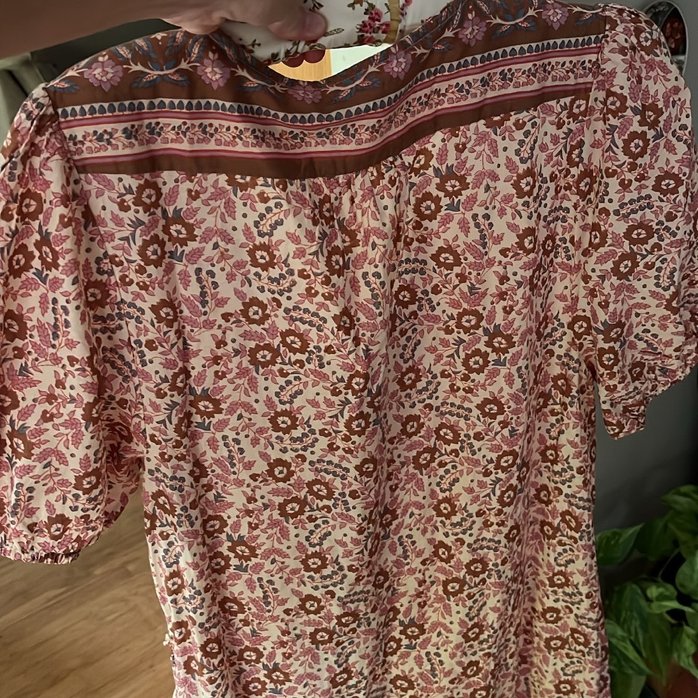 NWT Faherty Pink Orinda Maxi Dress - Picture 4 of 6